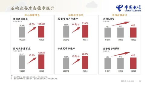 中国电信半年报解读 云转数改驱动营收利润双增长，增值电信业务成亮点